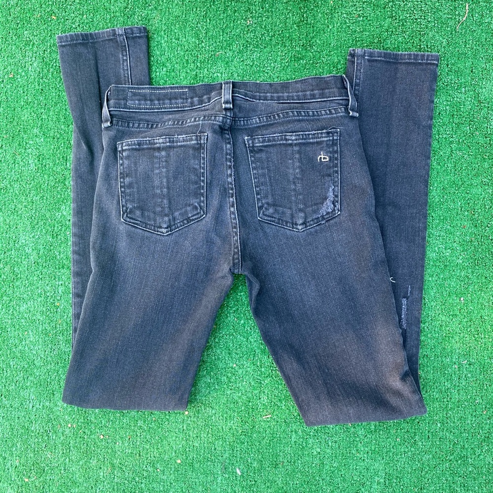 Rag & Bone soft Rock with Holes Skinny